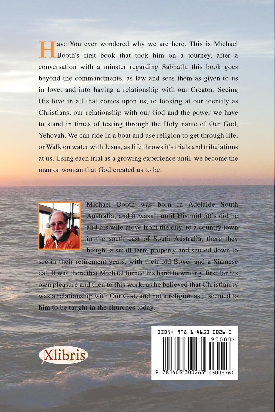 Rückseitencover Ride in the boat.....? or walk on water