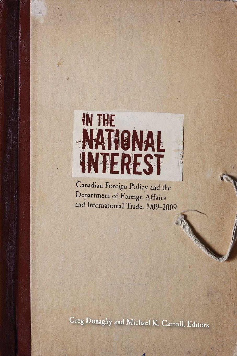 Vorderes Coverbild In the National Interest