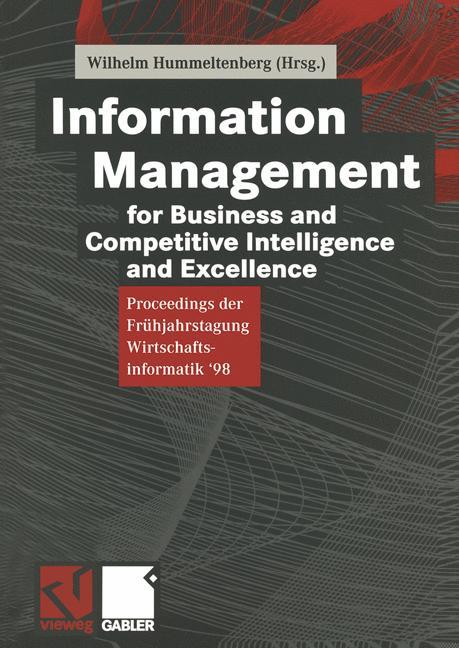 Vorderes Coverbild Information Management for Business and Competitive Intelligence and Excellence