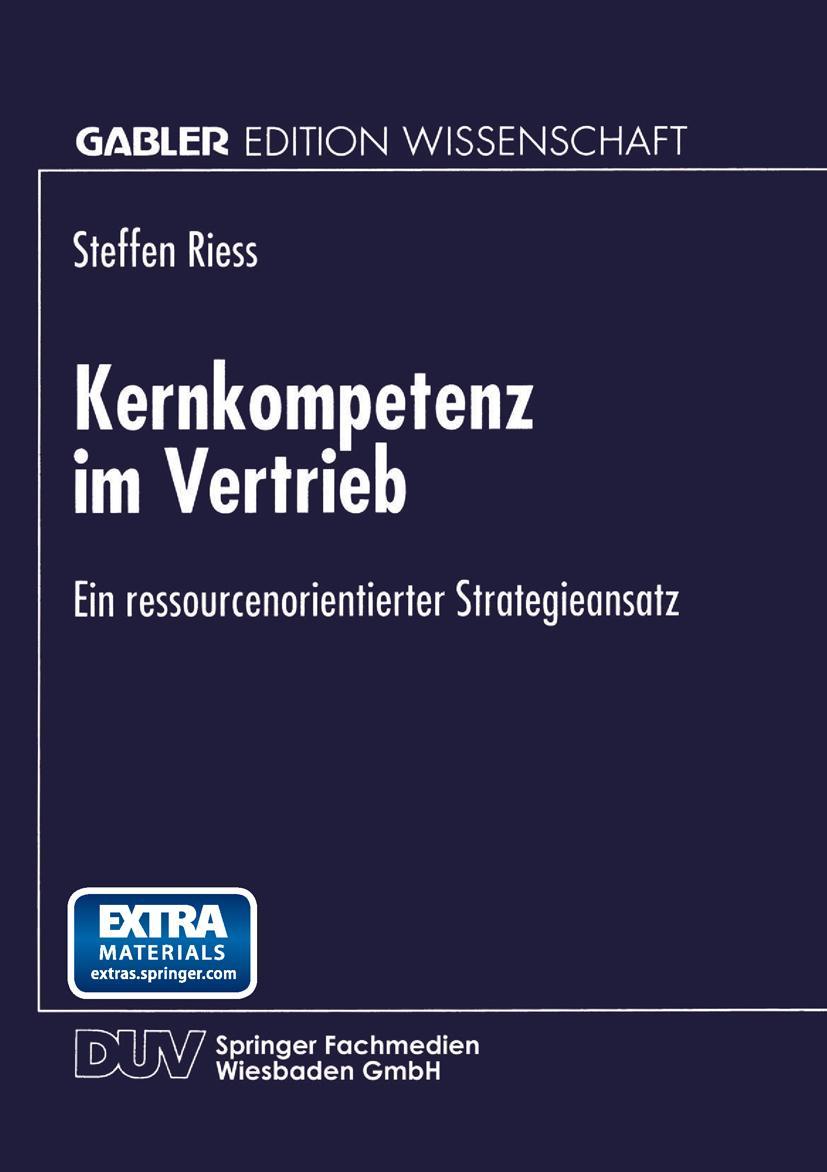 Vorderes Coverbild Kernkompetenz im Vertrieb