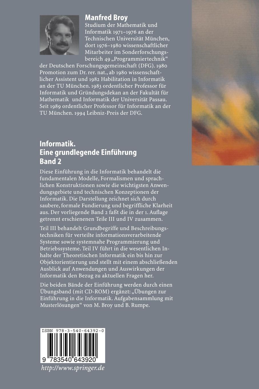 Rückseitencover Informatik