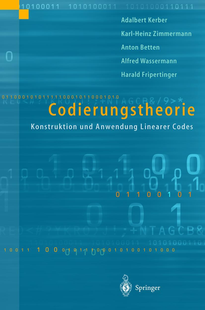 Vorderes Coverbild Codierungstheorie