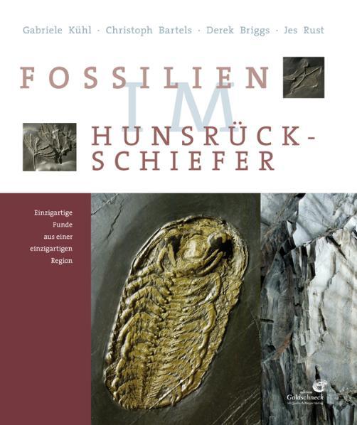 Vorderes Coverbild Fossilien im Hunsrück Schiefer