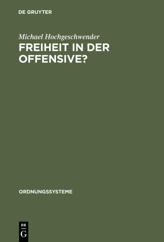 Vorderes Coverbild Freiheit in der Offensive?