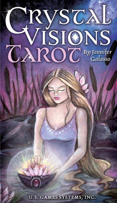 Vorderes Coverbild Crystal Vision Tarot