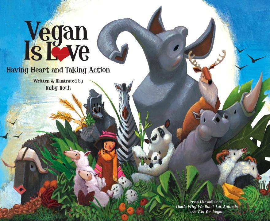 Vorderes Coverbild Vegan Is Love