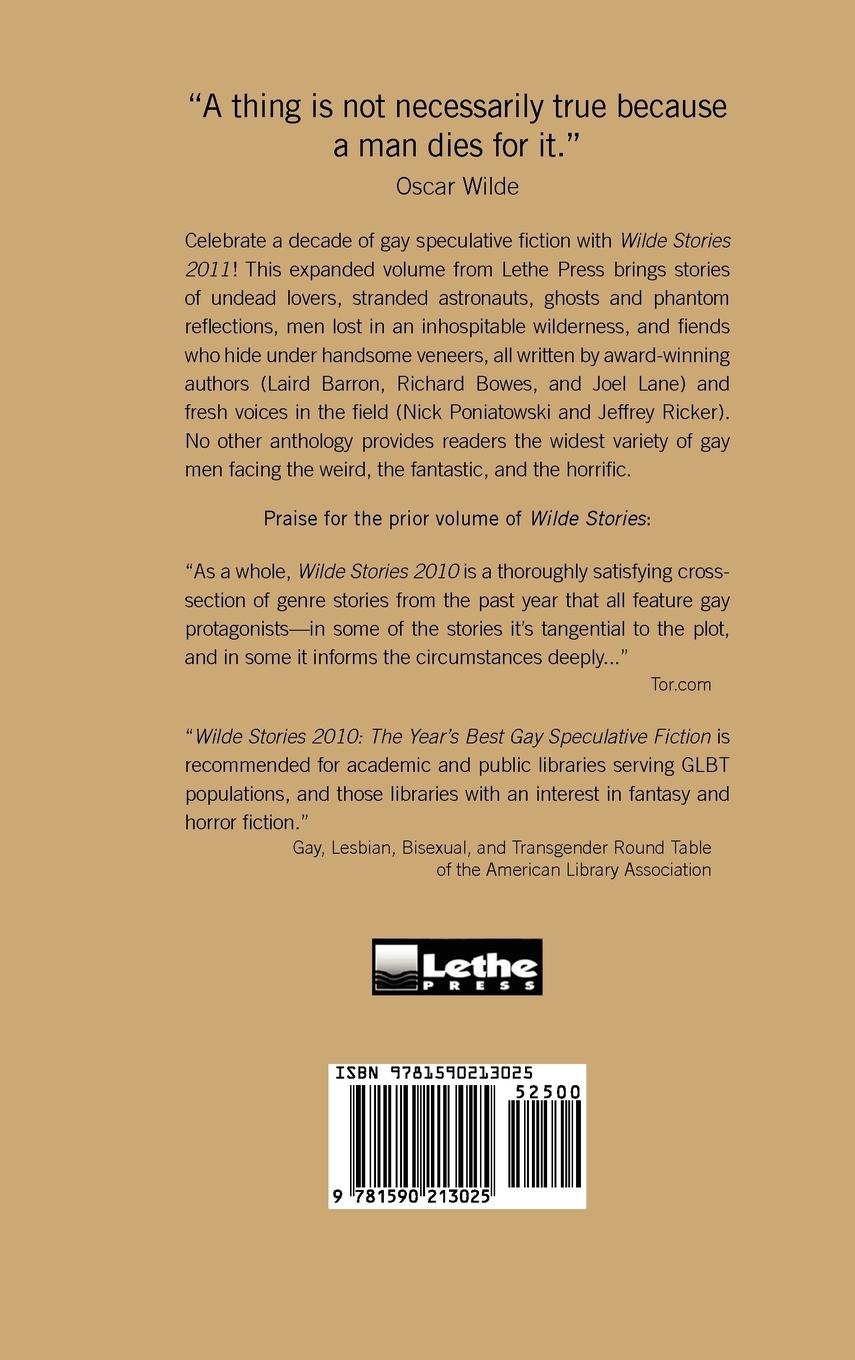 Rückseitencover Wilde Stories 2011