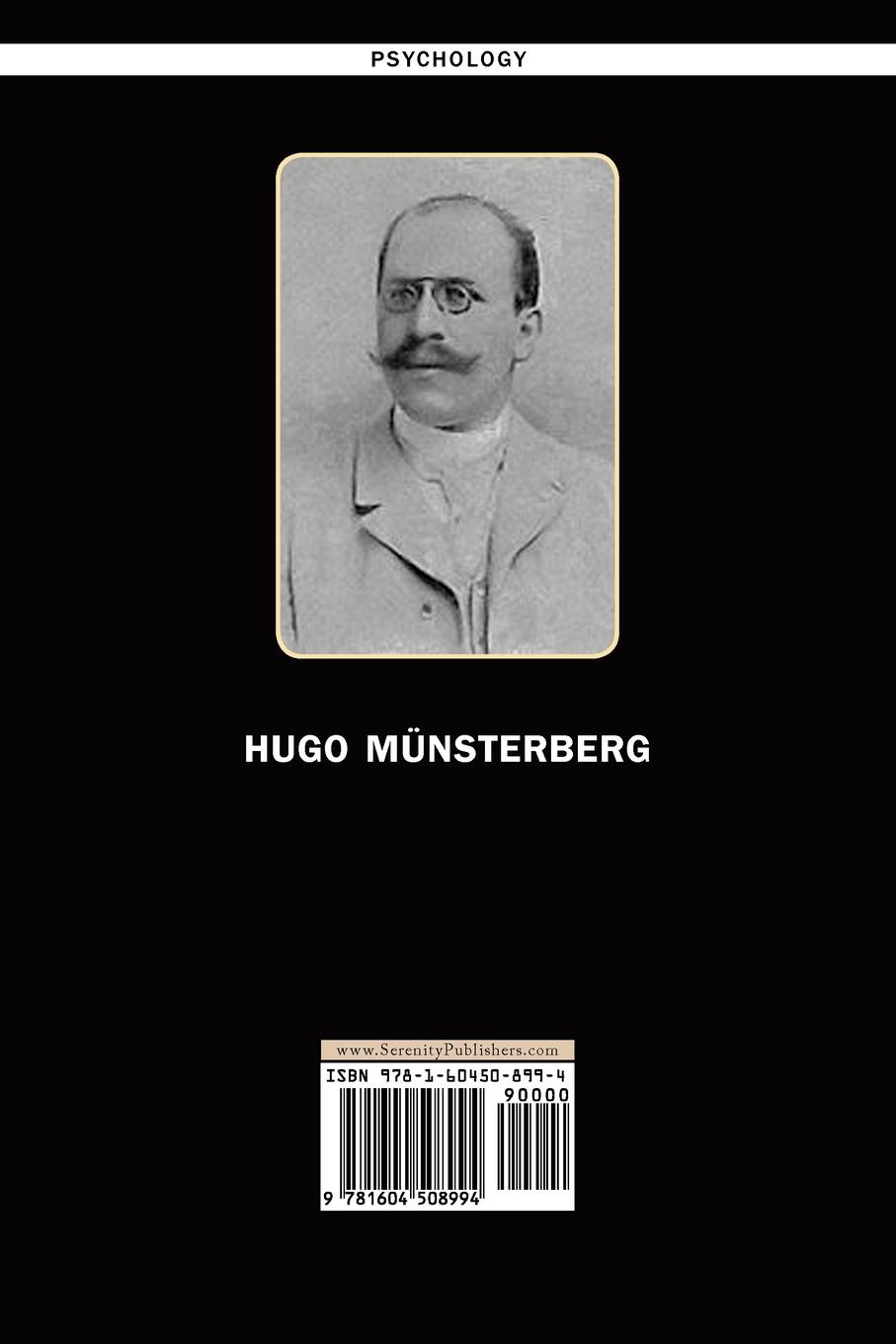 Rückseitencover Psychology and Industrial Efficiency