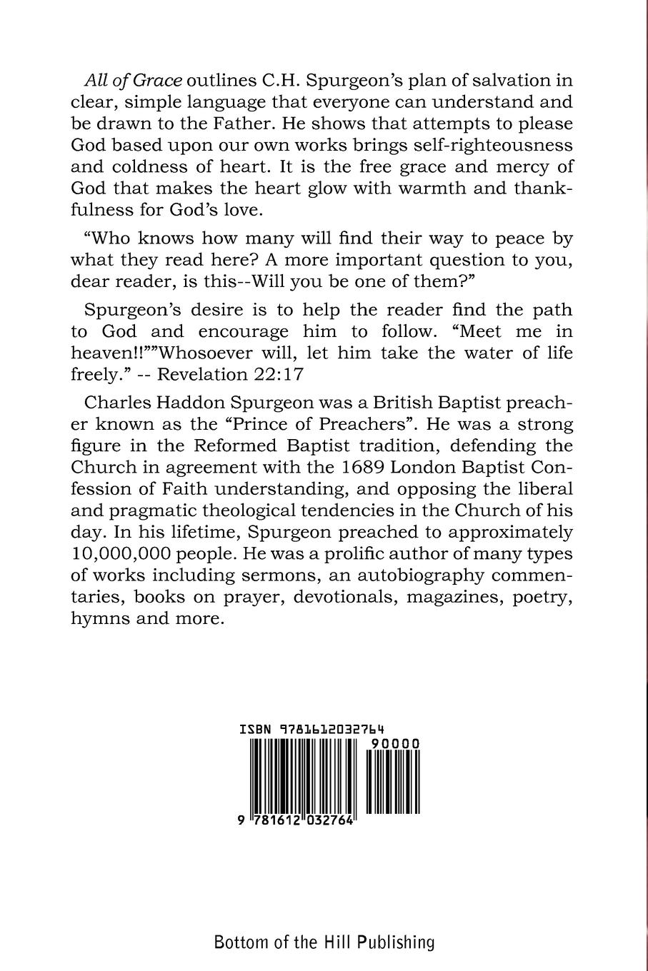 Rückseitencover All of Grace