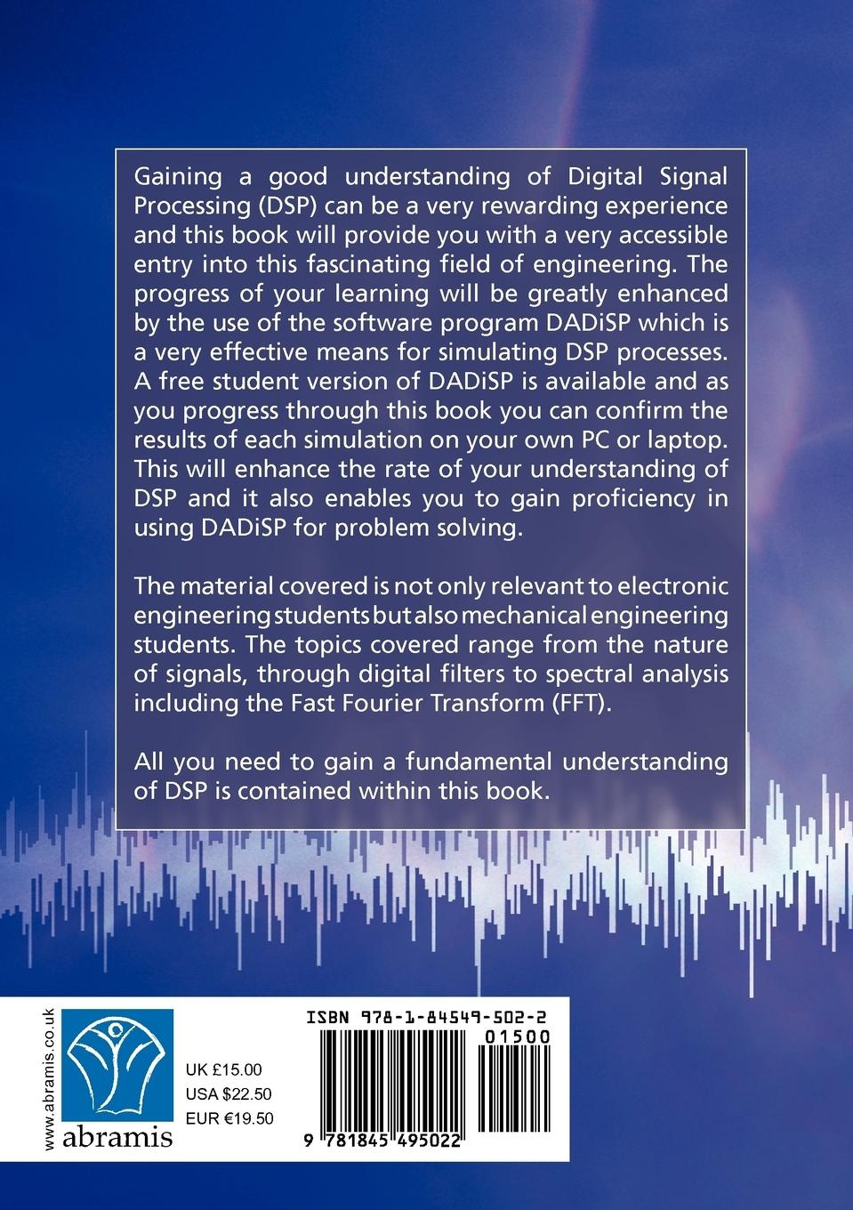 Rückseitencover First Course in Digital Signal Processing Using Dadisp