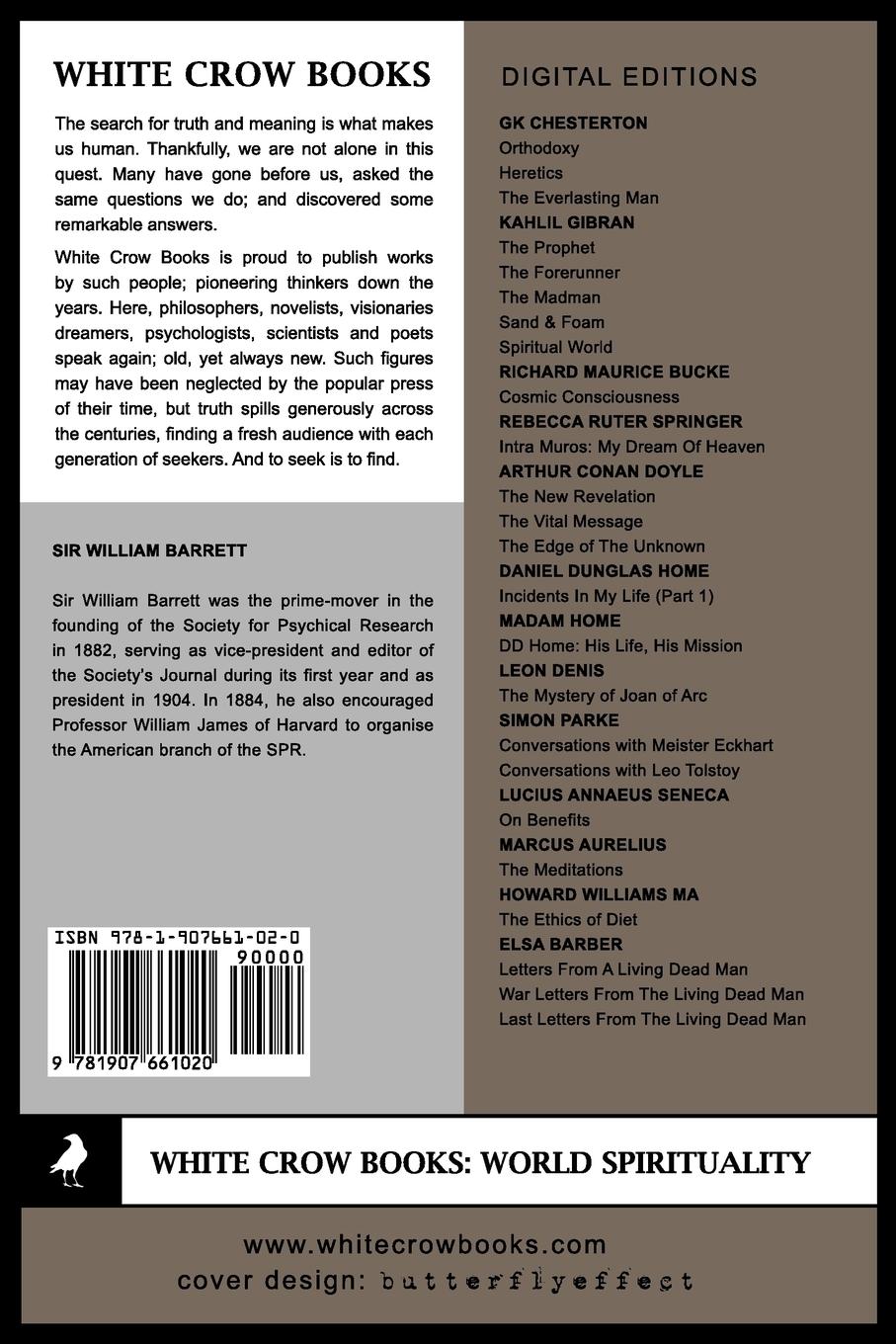 Rückseitencover Deathbed Visions