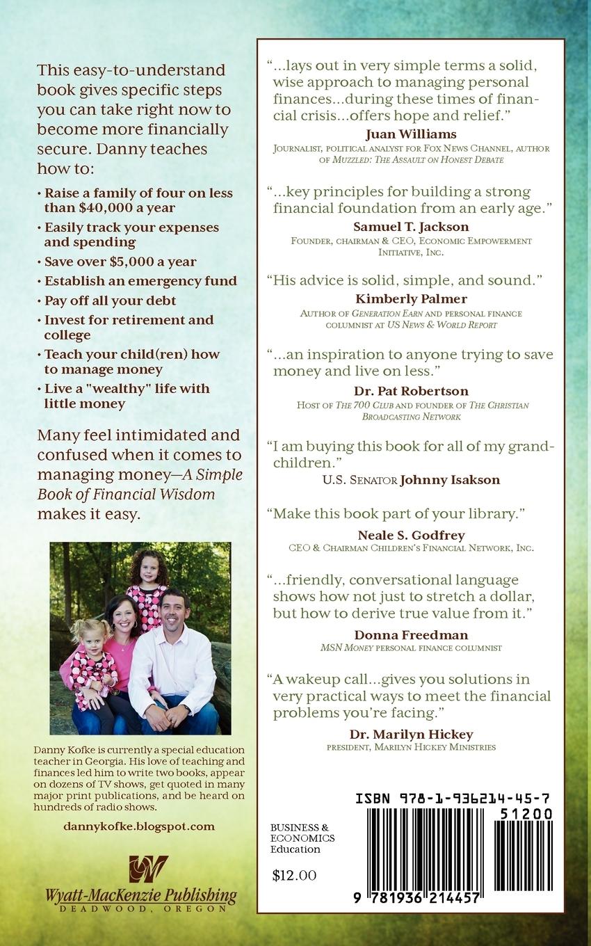 Rückseitencover A Simple Book of Financial Wisdom