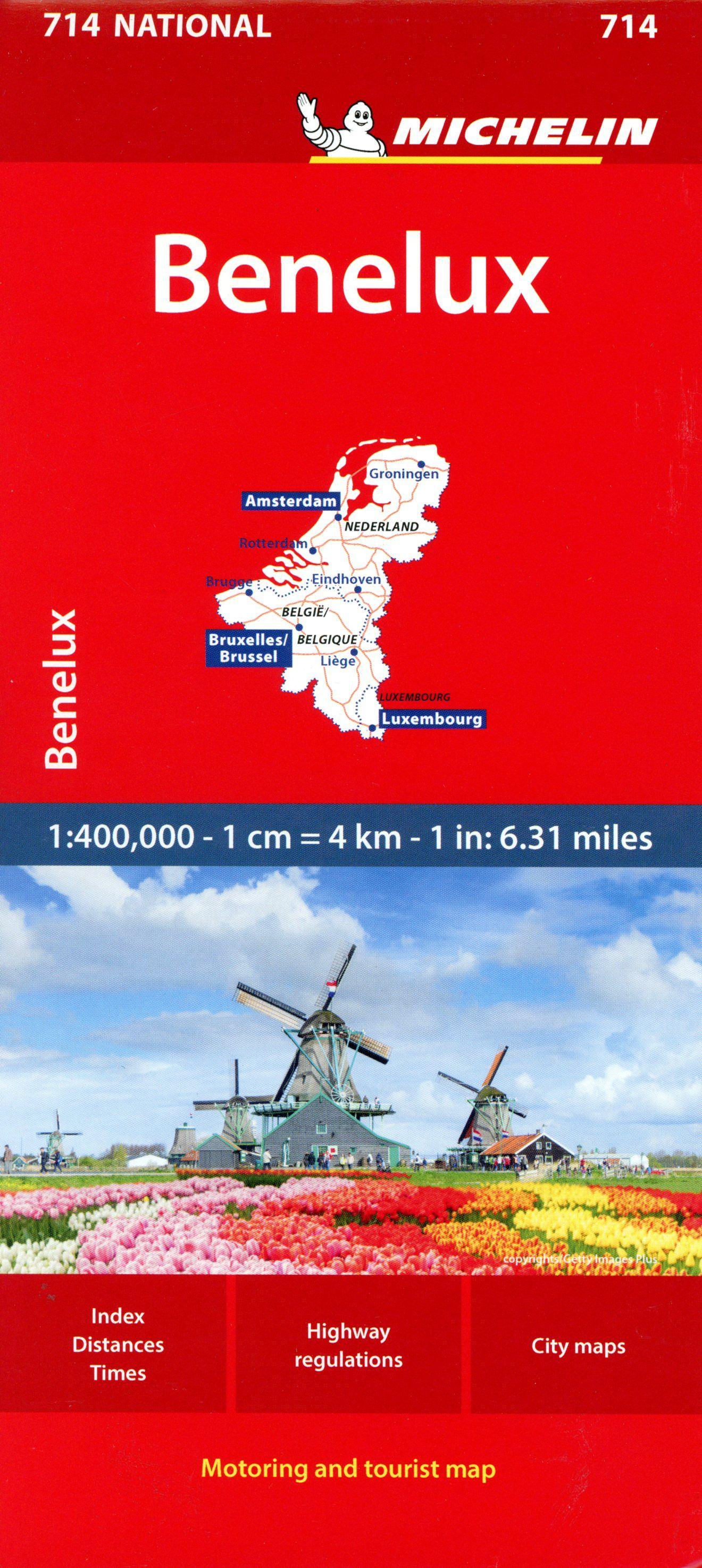 Vorderes Coverbild Michelin Benelux