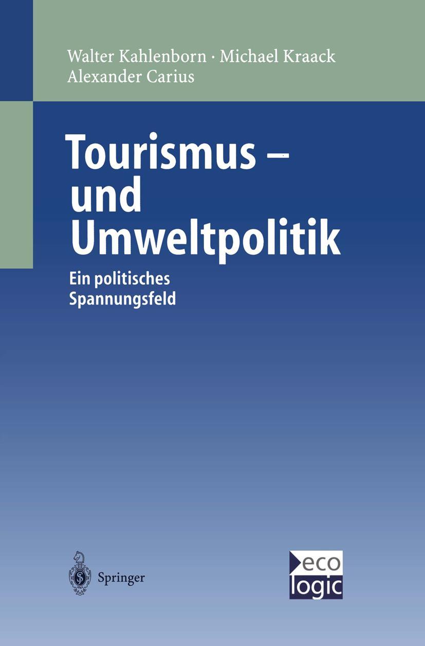 Vorderes Coverbild Tourismus-und Umweltpolitik
