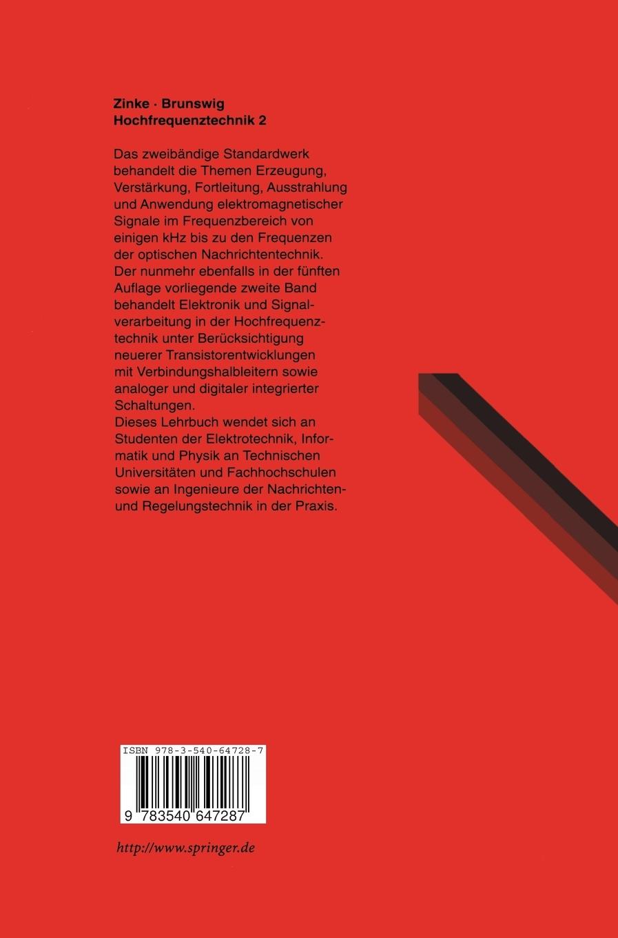 Rückseitencover Hochfrequenztechnik