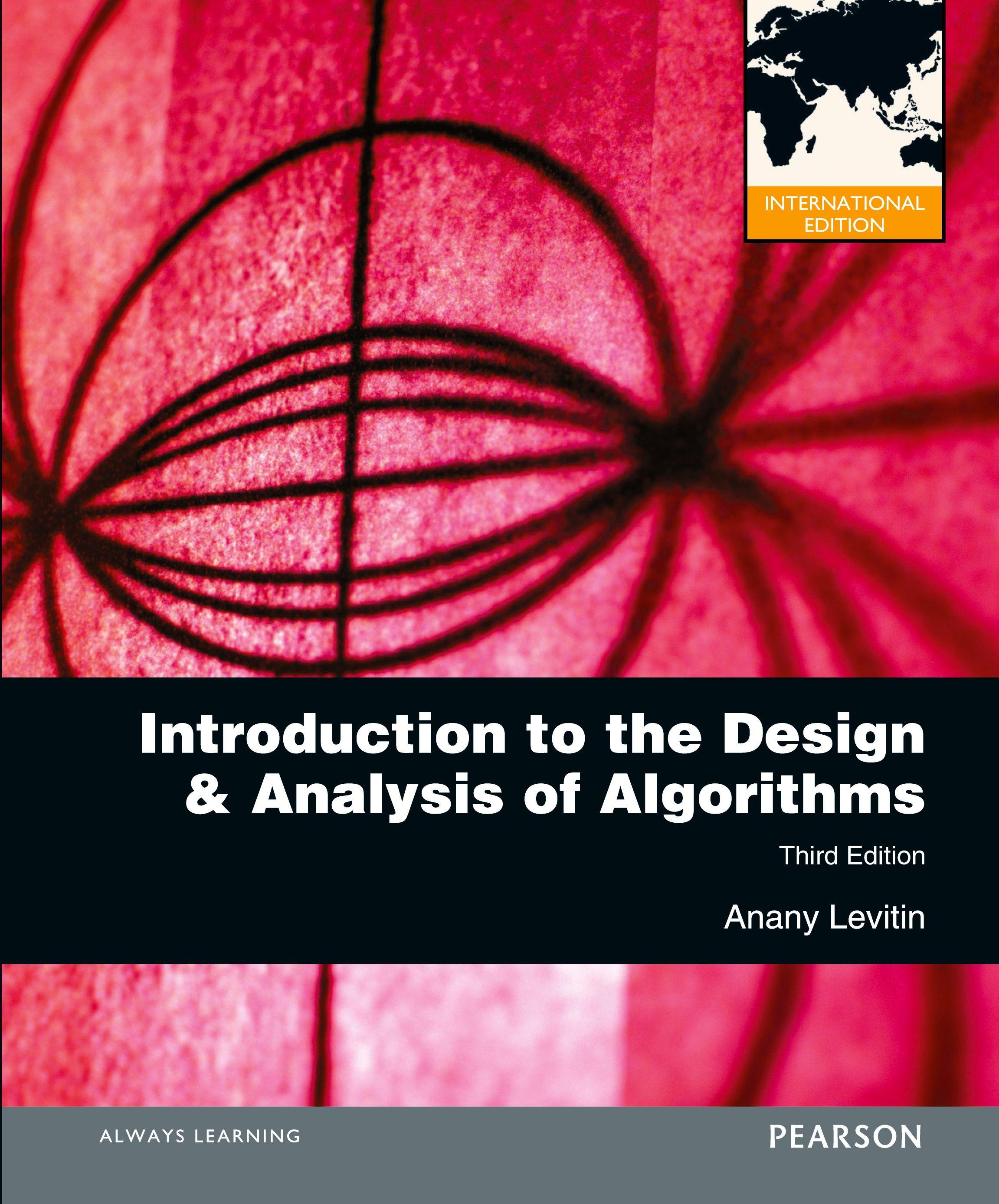Vorderes Coverbild Introduction to the Design and Analysis of Algorithms