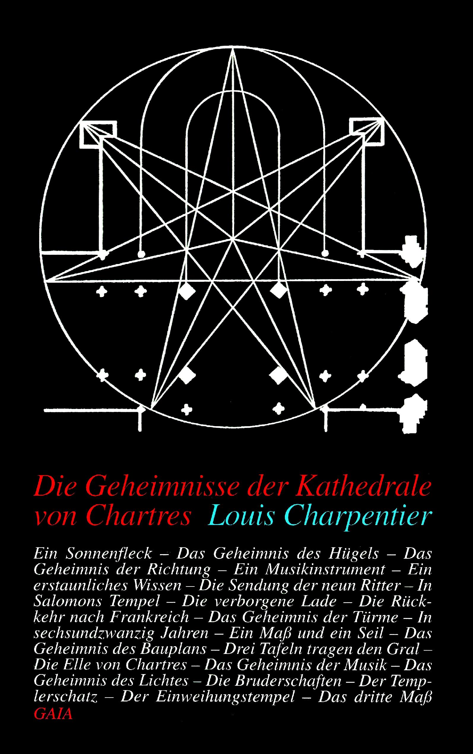 Vorderes Coverbild Die Geheimnisse der Kathedrale von Chartres