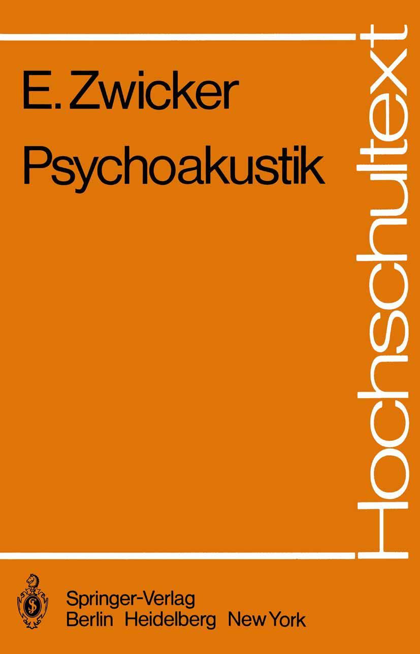 Vorderes Coverbild Psychoakustik