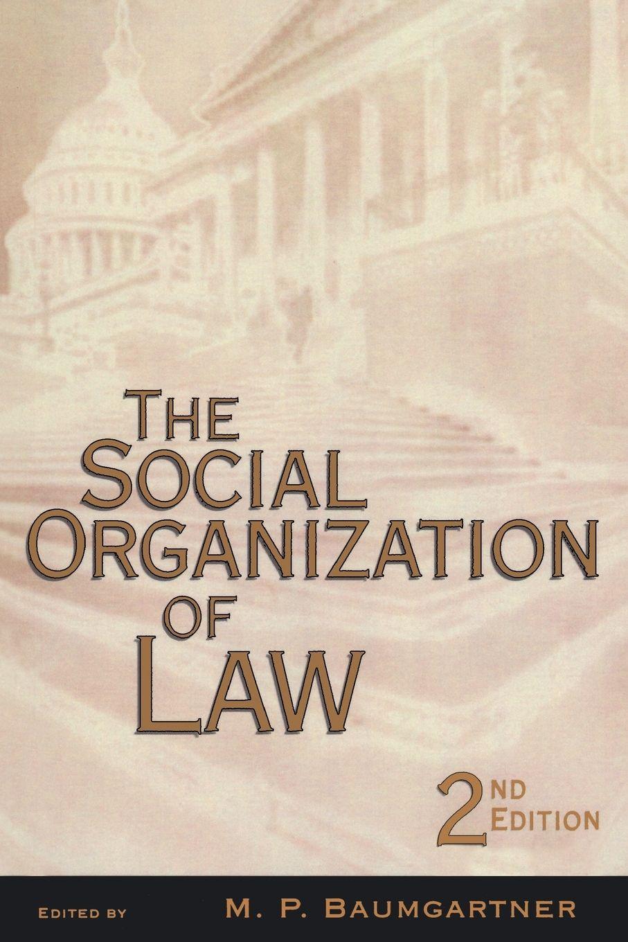Vorderes Coverbild The Social Organization of Law