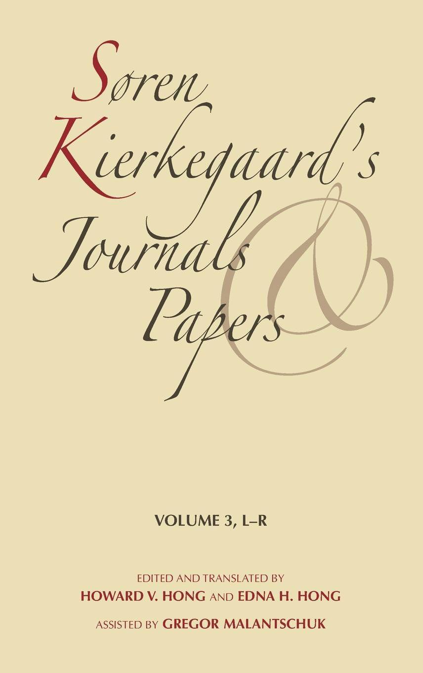 Vorderes Coverbild Søren Kierkegaard's Journals and Papers, Volume 3