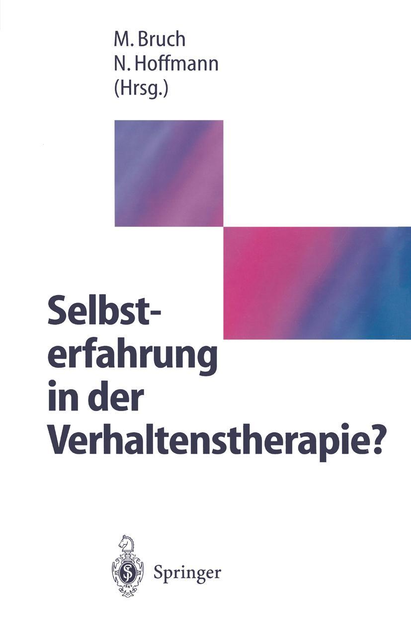 Vorderes Coverbild Selbsterfahrung in der Verhaltenstherapie?