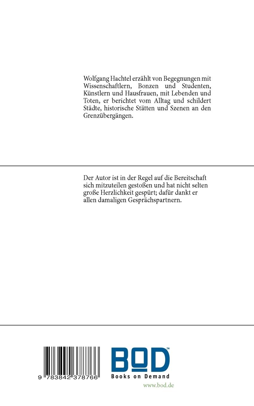 Rückseitencover Als Wessi in der DDR