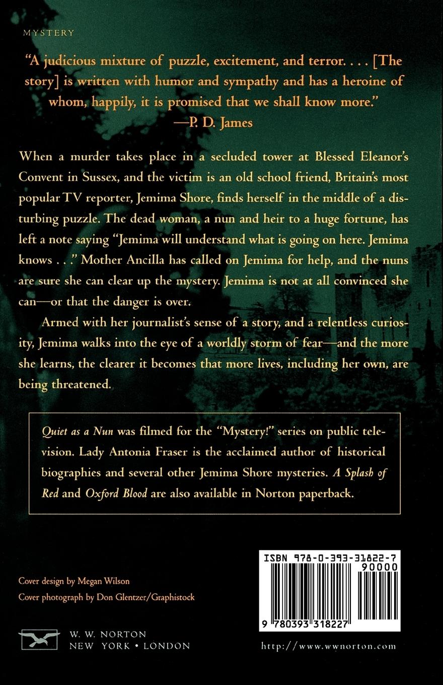 Rückseitencover Quiet as a Nun