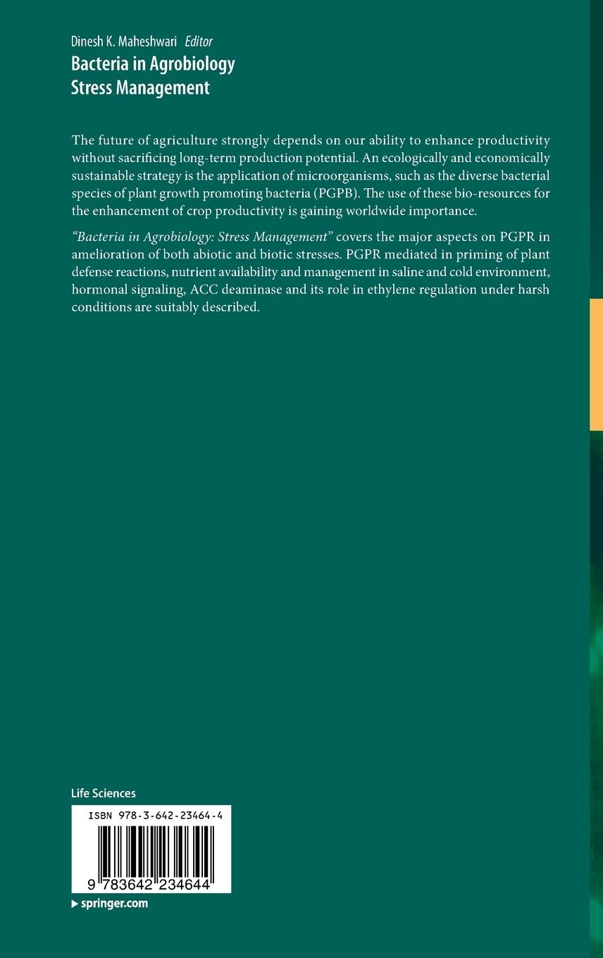 Rückseitencover Bacteria in Agrobiology: Stress Management