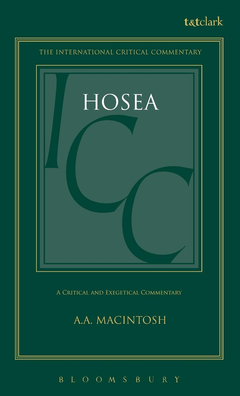 Vorderes Coverbild Hosea (ICC)