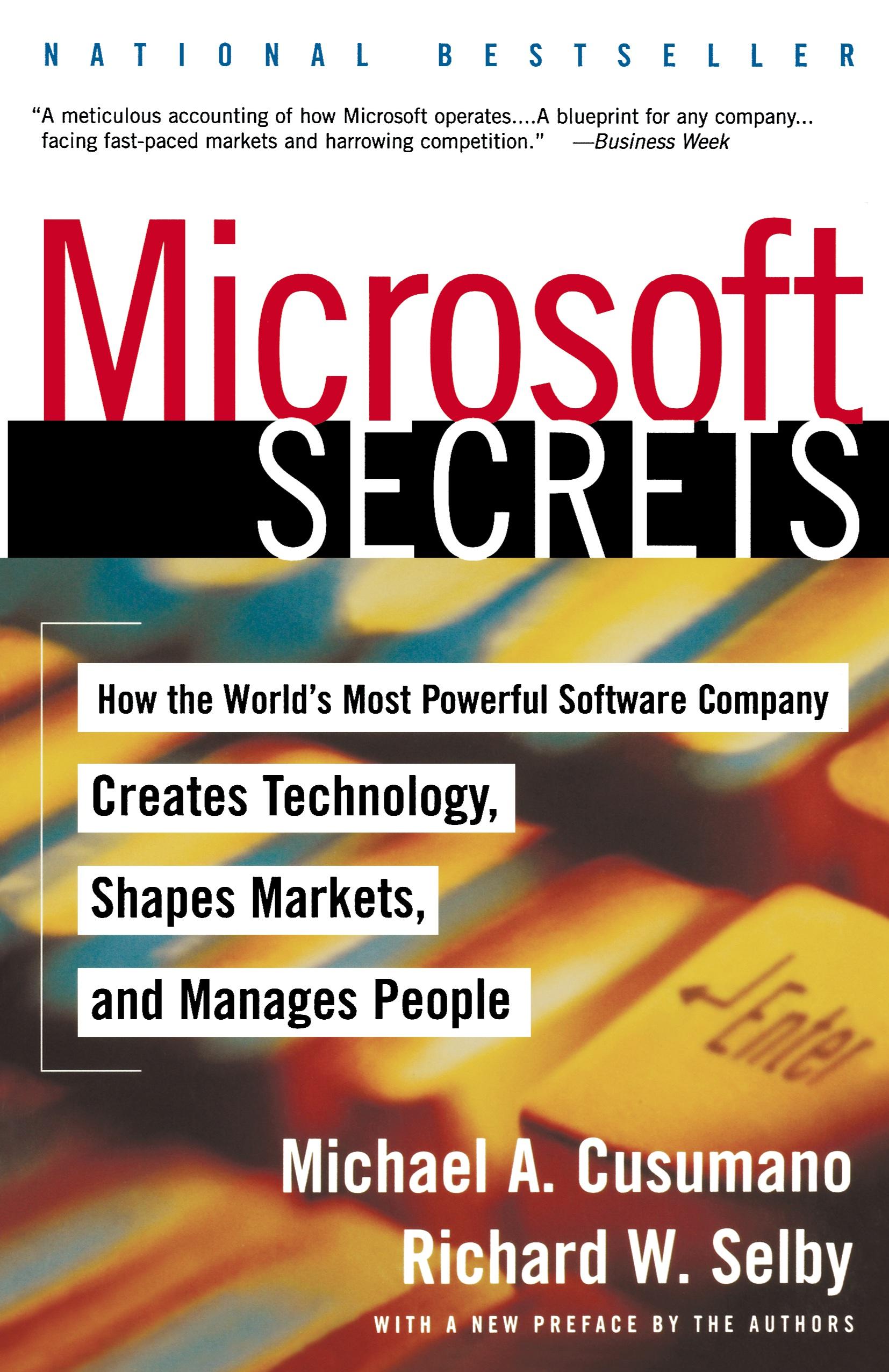 Vorderes Coverbild Microsoft Secrets