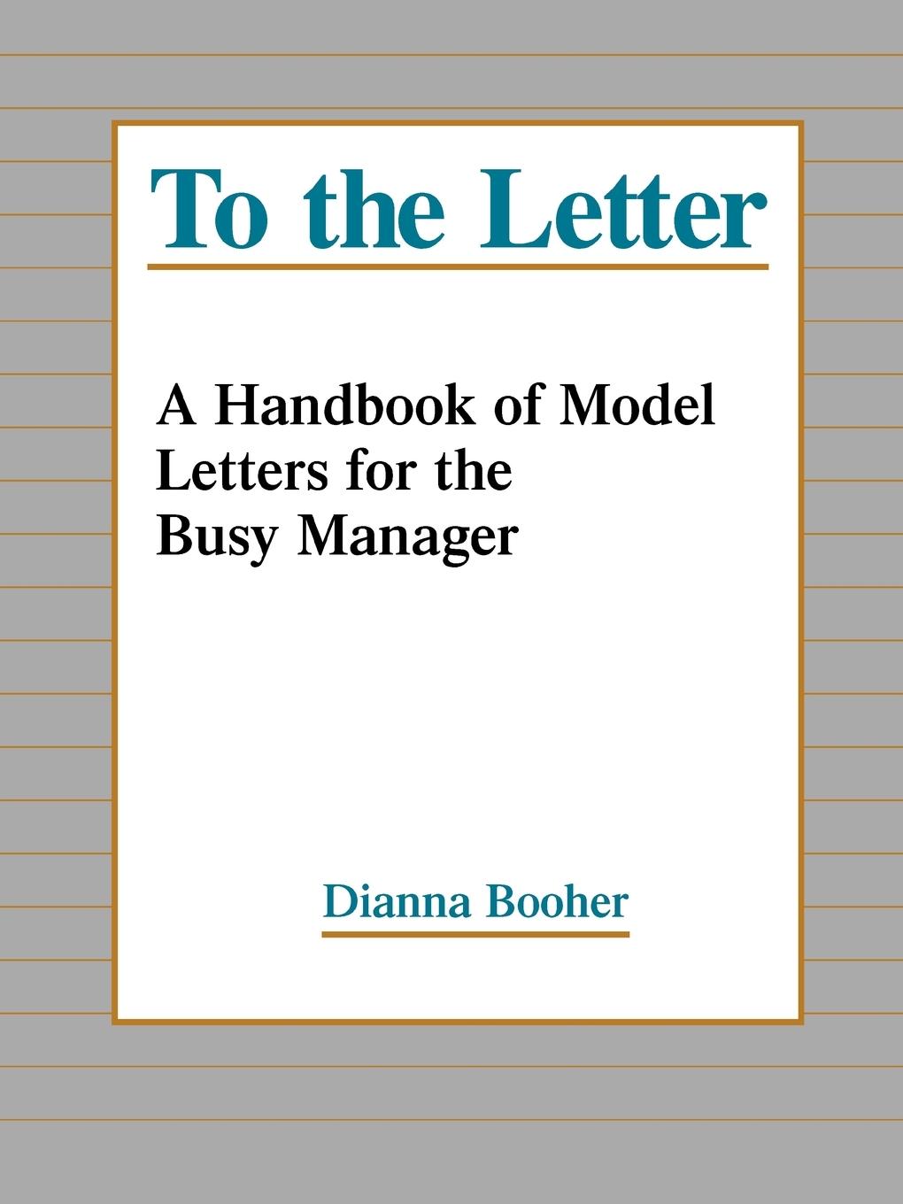 Vorderes Coverbild To the Letter