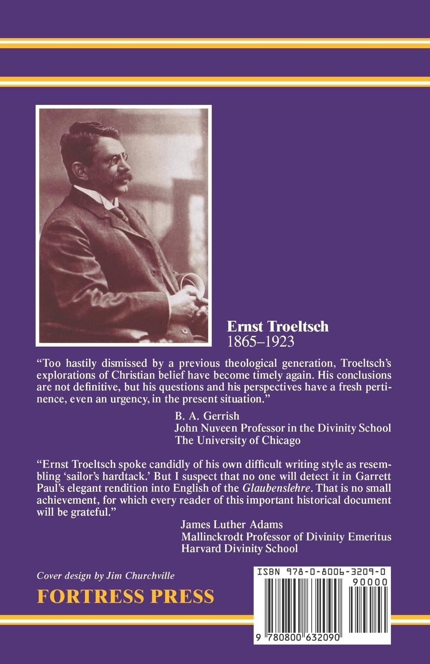 Rückseitencover Christian Faith