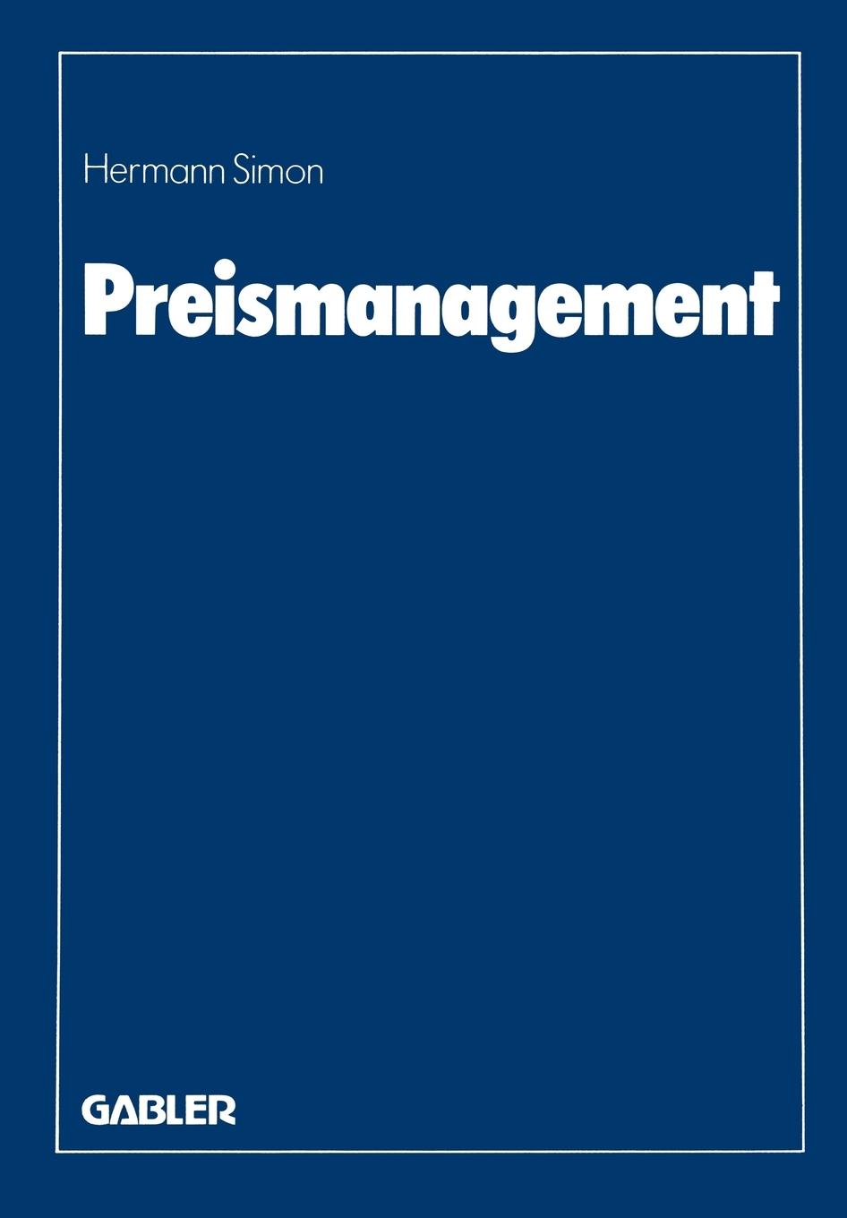 Vorderes Coverbild Preismanagement