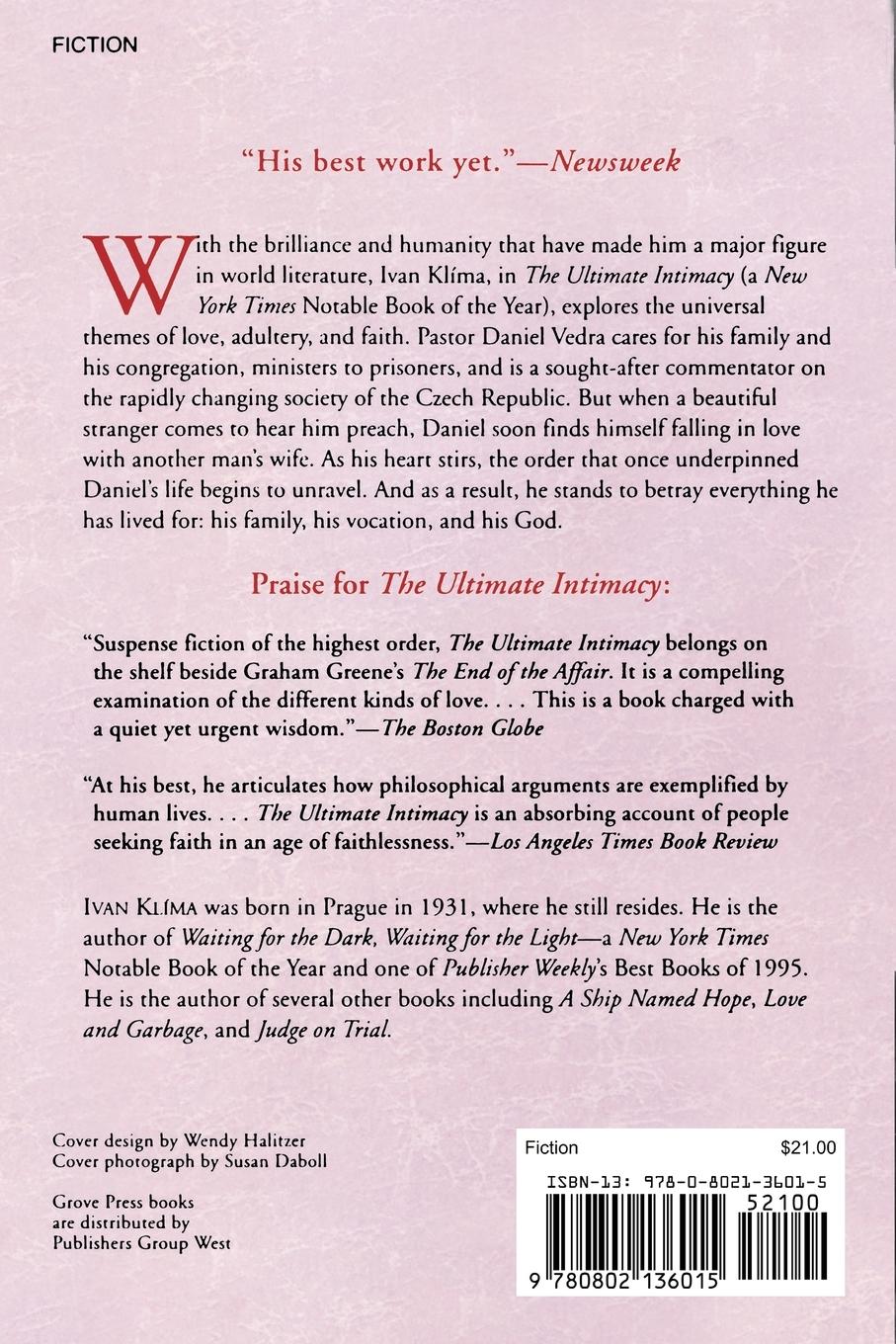 Rückseitencover Ultimate Intimacy