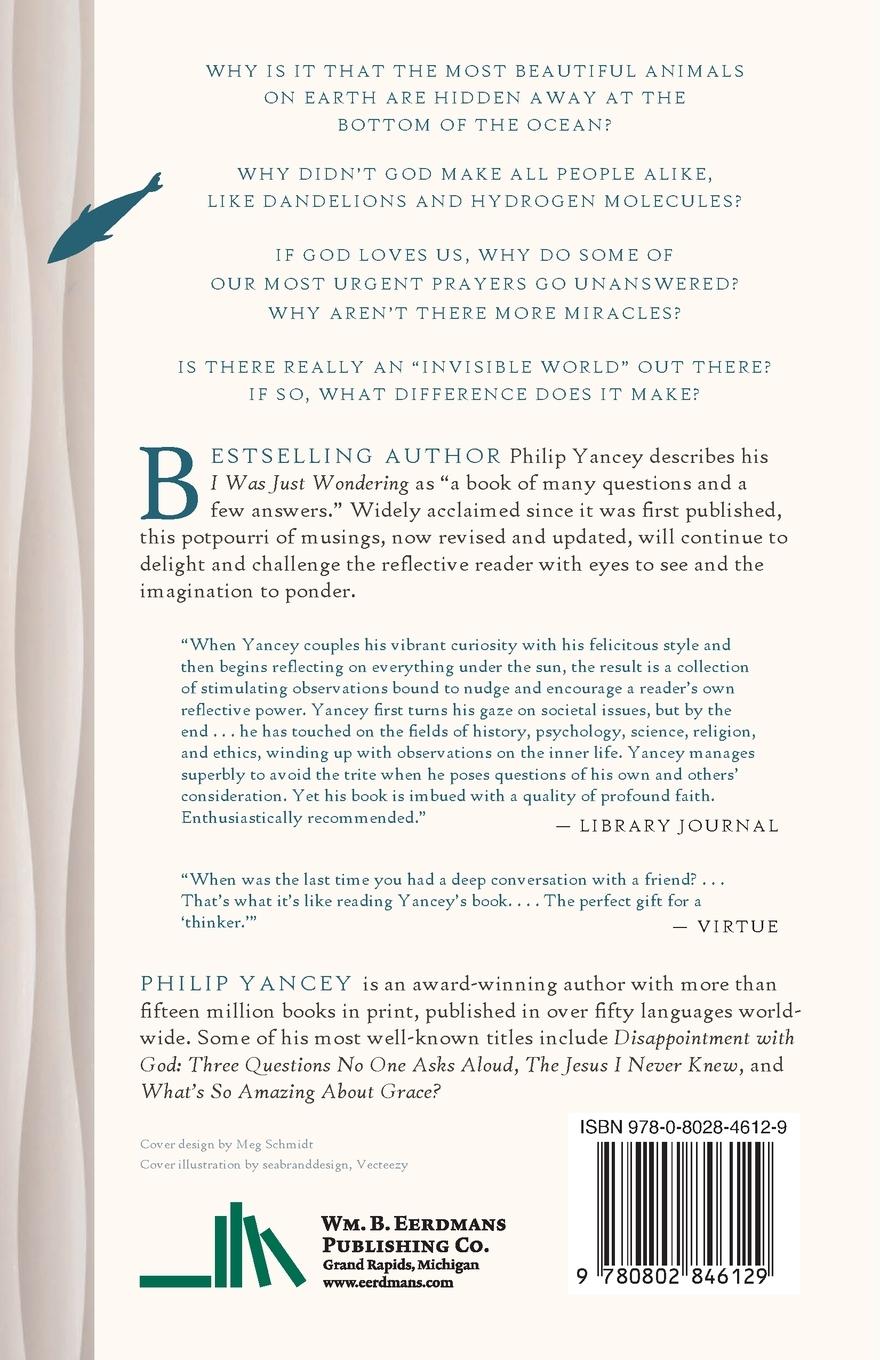 Rückseitencover I Was Just Wondering