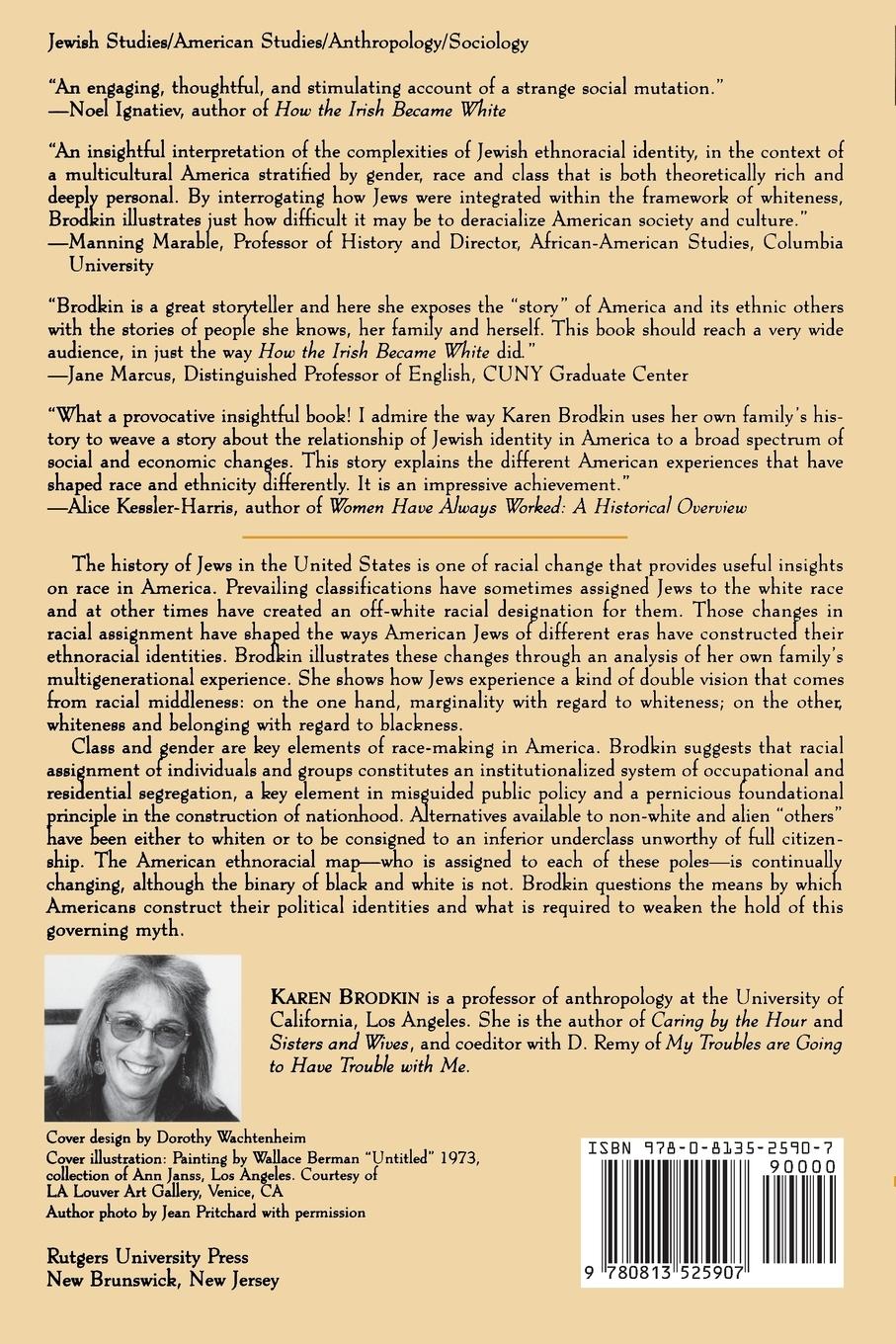 Rückseitencover How Jews Became White Folks and What That Says About Race in America