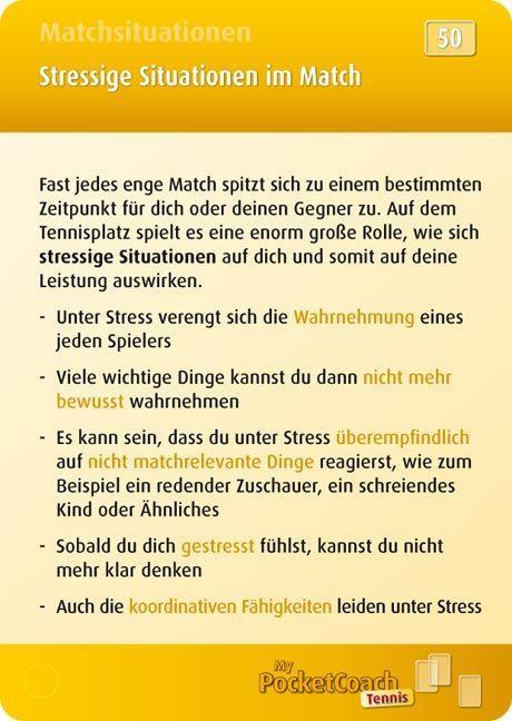 Beispielinhalt (Bild) My-Pocket-Coach Tennis