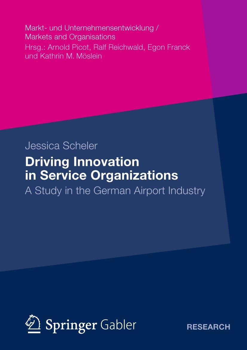 Vorderes Coverbild Driving Innovation in Service Organisations