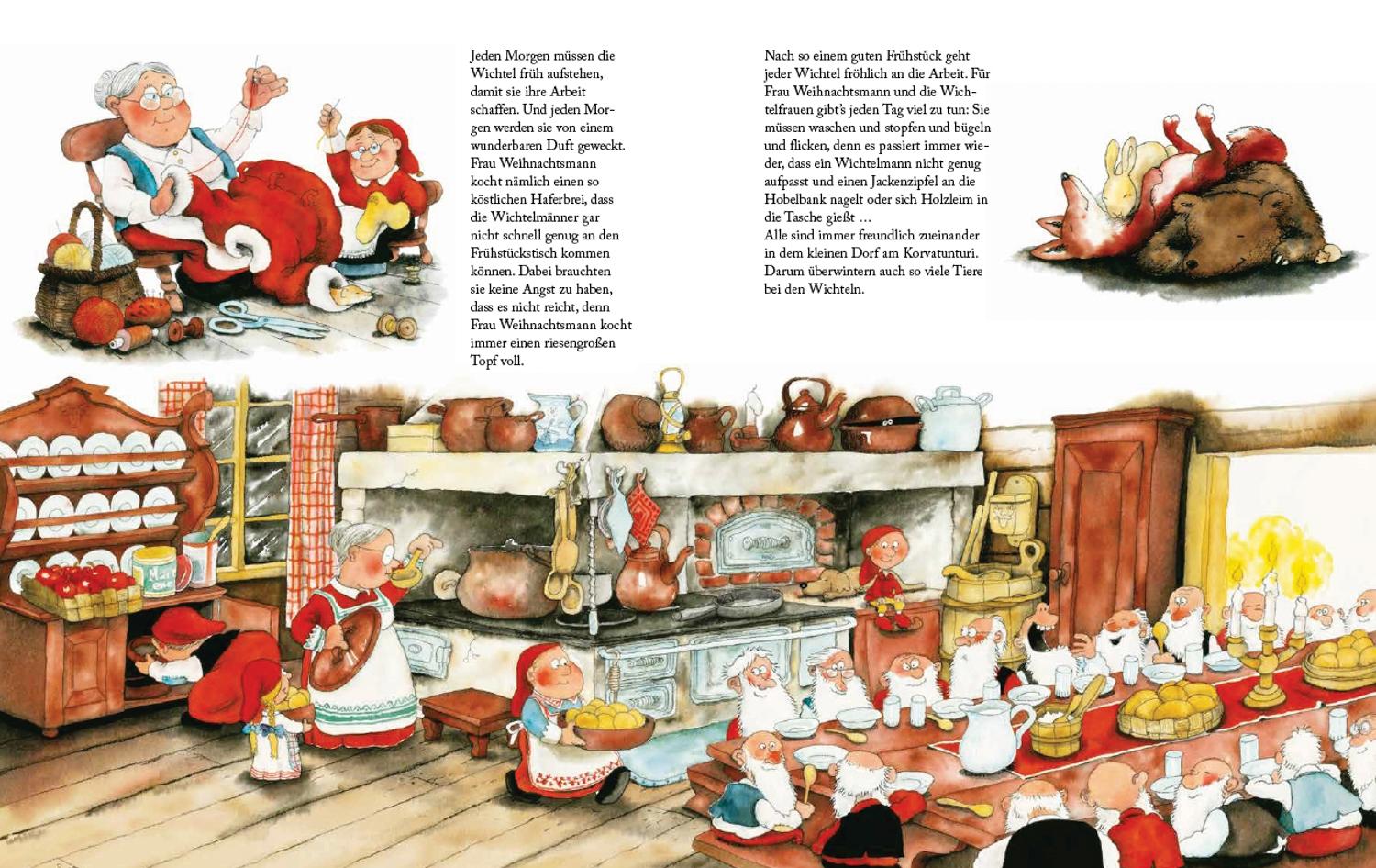 Beispielinhalt (Bild) Wo der Weihnachtsmann wohnt