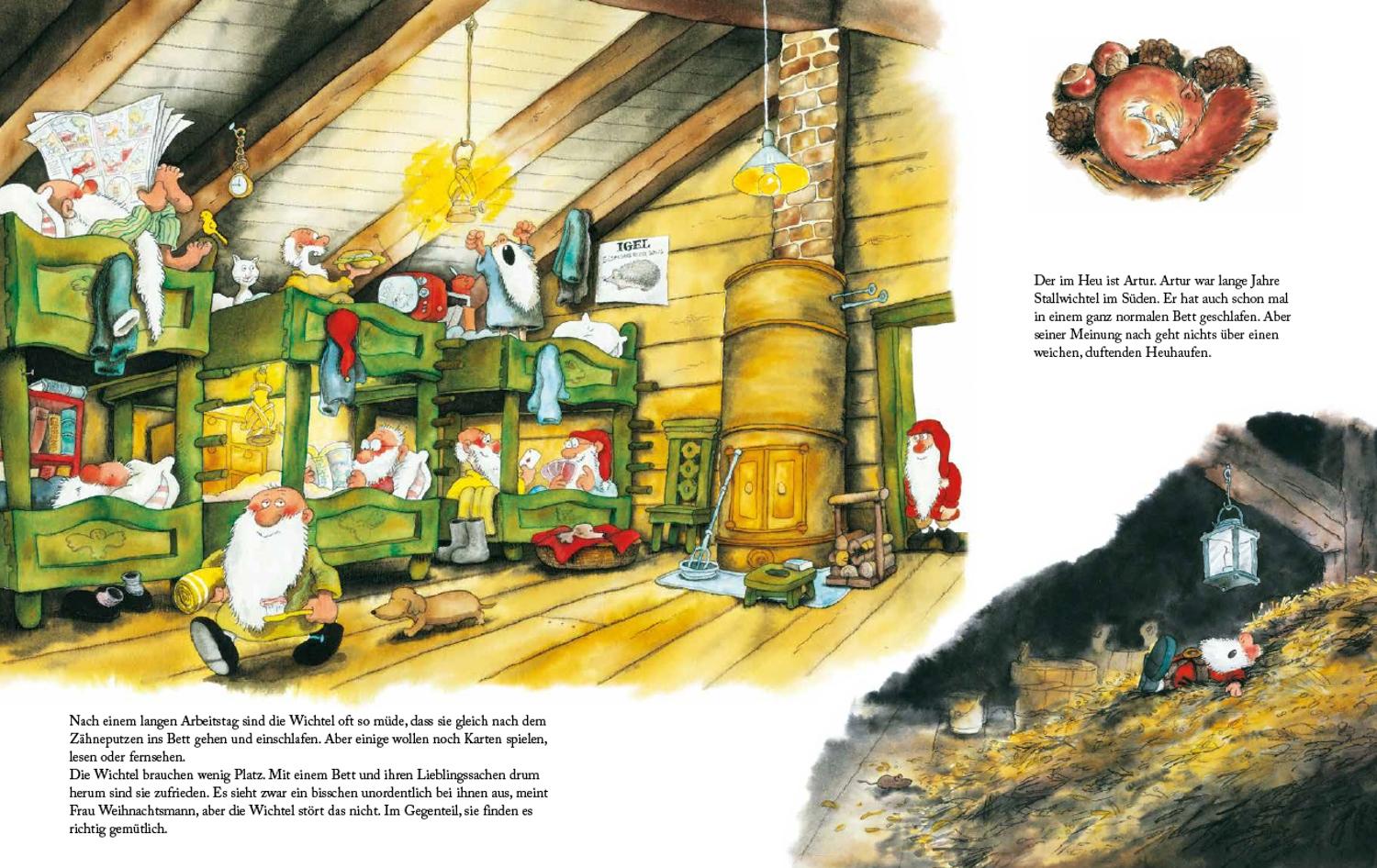 Beispielinhalt (Bild) Wo der Weihnachtsmann wohnt