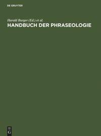 Vorderes Coverbild Handbuch der Phraseologie