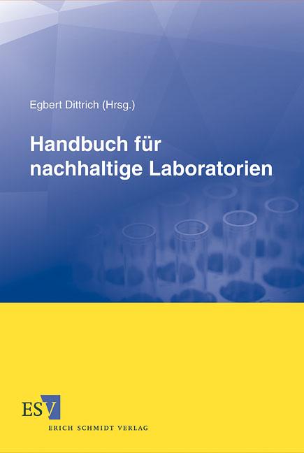 Vorderes Coverbild Handbuch für nachhaltige Laboratorien
