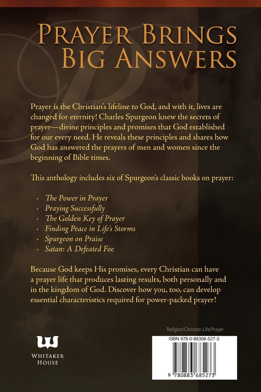 Rückseitencover Spurgeon on Prayer & Spiritual Warfare