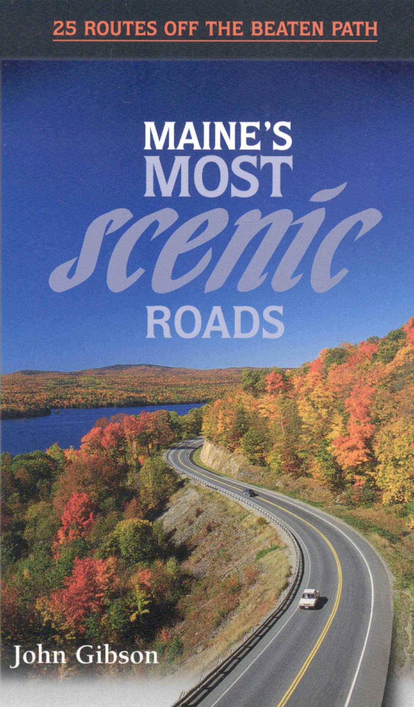 Vorderes Coverbild Maine's Most Scenic Roads