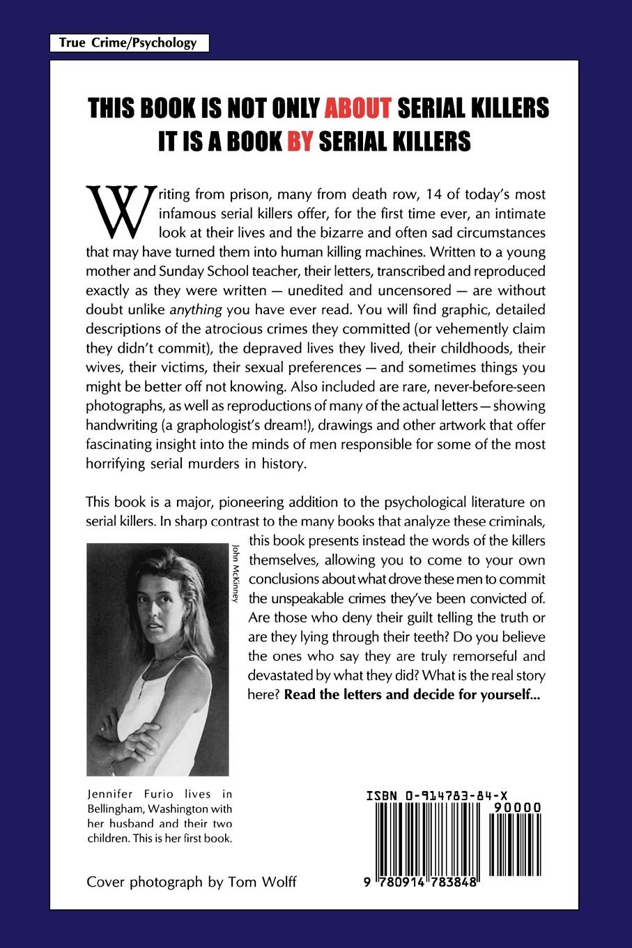 Rückseitencover The Serial Killer Letters: A Penetrating Look Inside the Minds of Murderers