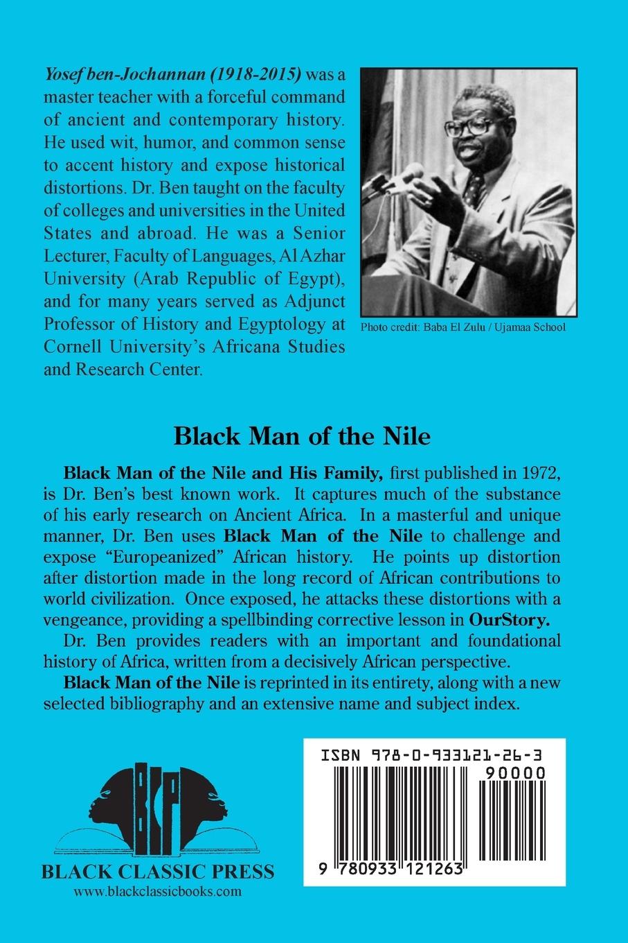 Rückseitencover Black Man of the Nile