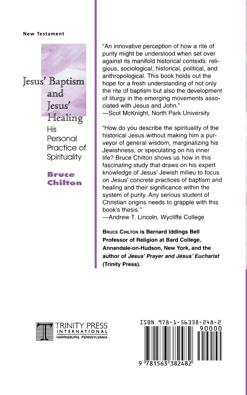 Rückseitencover Jesus' Baptism and Jesus' Healing