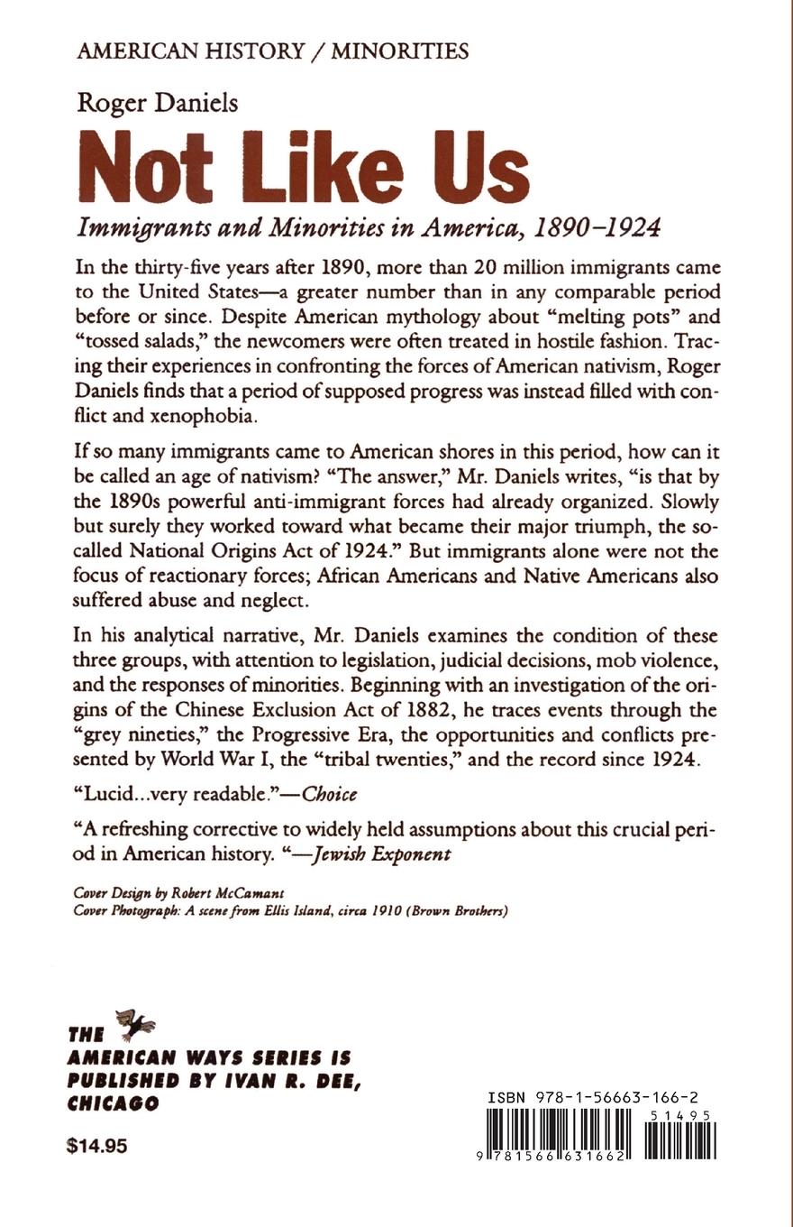 Rückseitencover Not Like Us