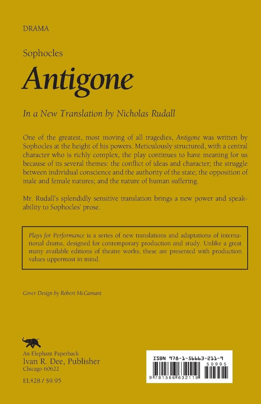 Rückseitencover Antigone