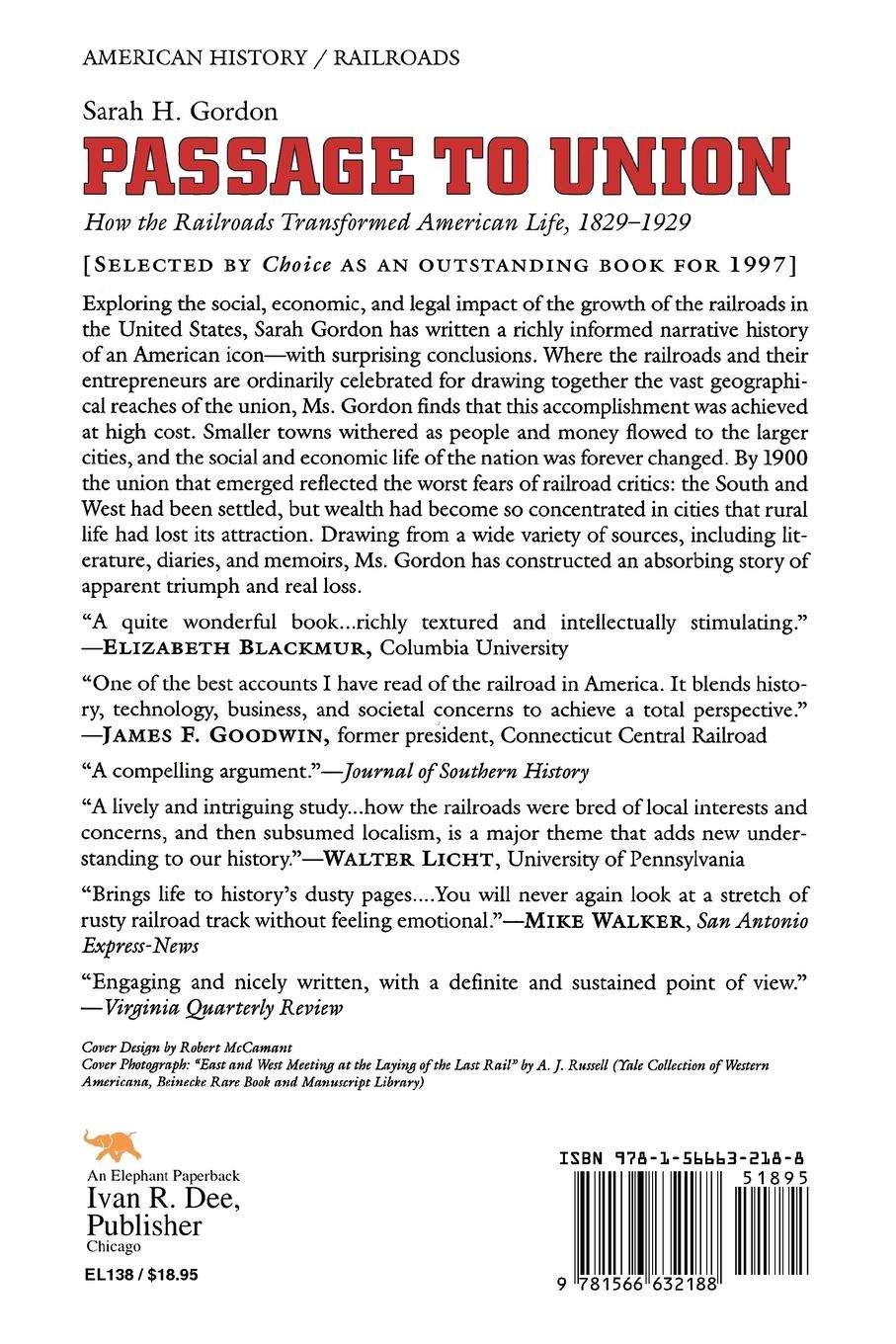 Rückseitencover Passage to Union